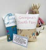 Peter Rabbit Tooth Fairy Bag Pink