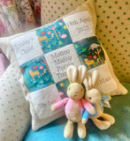 Rainforest animals memory cushion