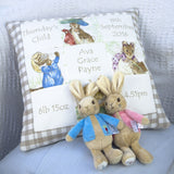 Beatrix Potter© Memory Cushion Pink