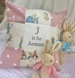 Peter Rabbit© Alphabet Cushion