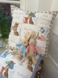 Beatrix Potter© Memory Cushion Natural