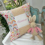 New baby rainbow cushion