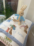 Beatrix Potter© Memory Cushion Blue