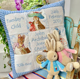 Beatrix Potter© Memory Cushion Blue