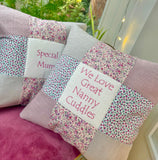 Special Mum cushion, heather and grey