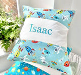 Outer space name cushion