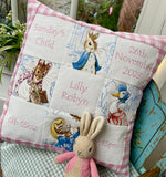 Beatrix Potter© Memory Cushion Pink