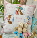 Beatrix Potter© Memory Cushion Pink