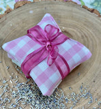 Gingham Lavender Bundle Pink