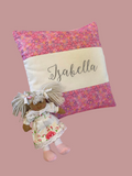Purple sweethearts cushion