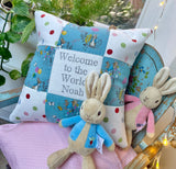 Peter Rabbit© Welcome To The World Cushion