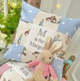 Peter Rabbit© Alphabet Cushion