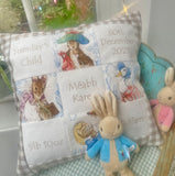 Beatrix Potter© Memory Cushion Natural