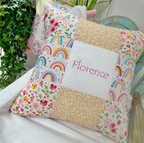 New baby rainbow cushion