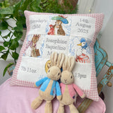 Beatrix Potter© Memory Cushion Pink