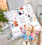 Woodland animals memory cushion