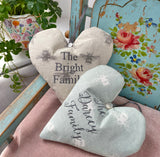 Bee Name Heart Blue