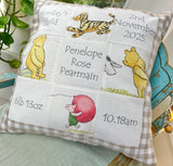 Winnie the Pooh memory cushion
