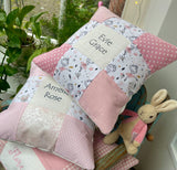 Ballerina Name and Date Cushion