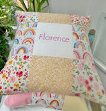 New baby rainbow cushion