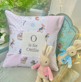 Peter Rabbit© Birthday Cushion Pink