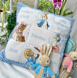Beatrix Potter© Memory Cushion Blue
