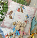 Beatrix Potter© Memory Cushion Pink