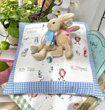 Peter Rabbit© Blue Memory Cushion