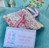 Lavender and lace hanging bag