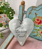Bee Name Heart Blue