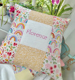 New baby rainbow cushion