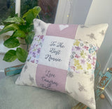 Hugs and cuddles for Grandma cushion