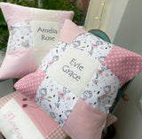 Shimmer Ballerina Mouse Name Cushion