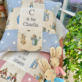 Peter Rabbit© Alphabet Cushion