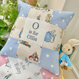 Peter Rabbit© Alphabet Cushion