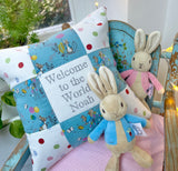 Peter Rabbit© Welcome To The World Cushion