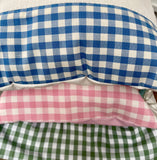 Gingham Name Cushion