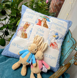 Beatrix Potter© Memory Cushion Blue