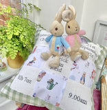 Peter Rabbit© Blue Memory Cushion