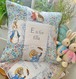 Beatrix Potter© Patchwork Alphabet Cushion