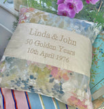 Golden wedding Cushion