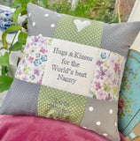 hugs for Nanny Cushion