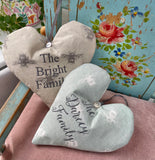 Bee Name Heart Blue