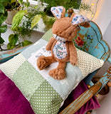 Love you Granny cushion, sage green
