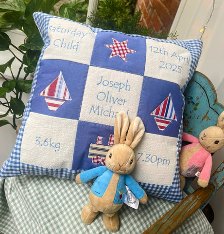 Memory Cushion Blue