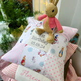 Peter Rabbit© Birthday Cushion Pink