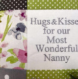 hugs for Nanny Cushion