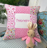 Sugar plum name cushion