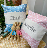 Cloud Name Cushion Blue