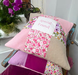 Special friend cushion rose blossoms